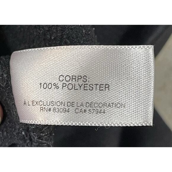 Minnesota Vikings Men's L Cutter & Buck Black Pop Fly Full-Zip Hoodie- Football - Picture 11 of 13